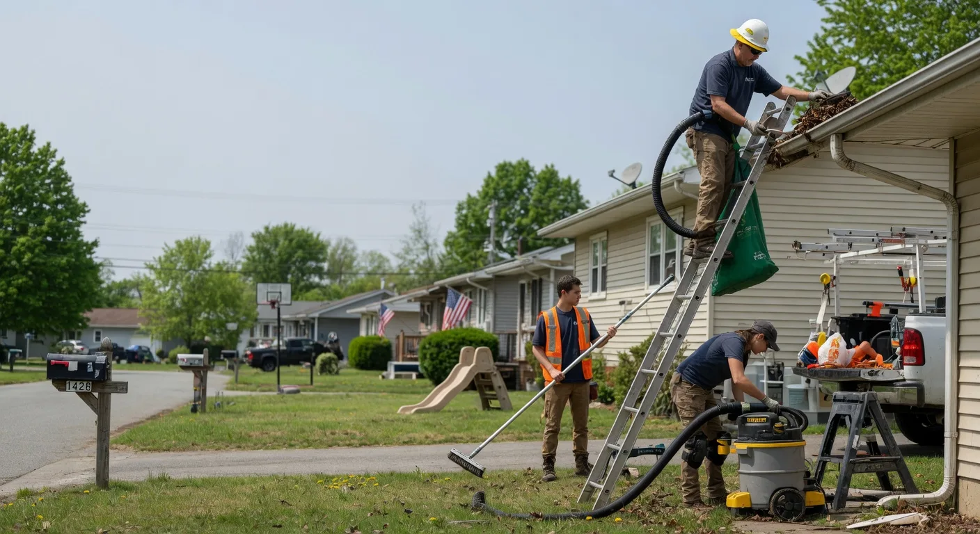 Gutter Installation in New Philadelphia, OH near me